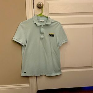 Lacoste Pastel Blue Polo Medium